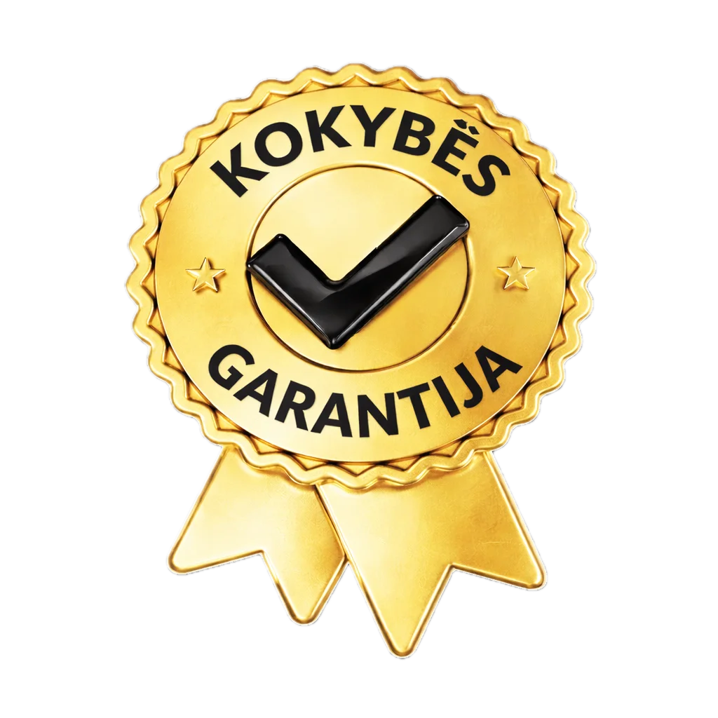 14 dienų garantija - Nulio rizikos