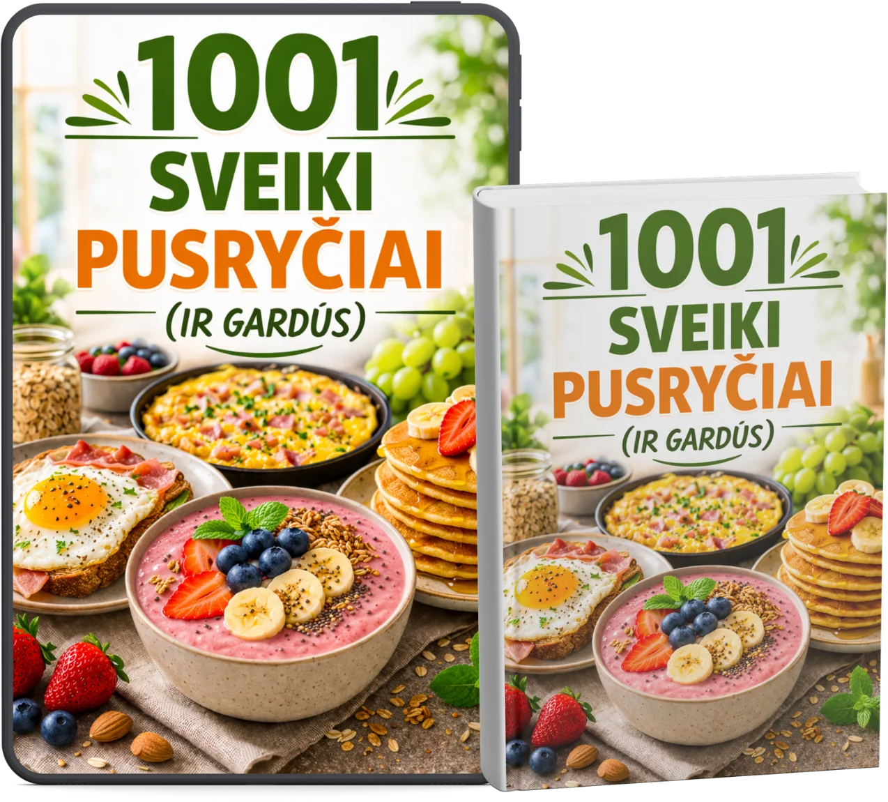 1001 Sveikas Pusryčių Receptas - Programėlė telefone